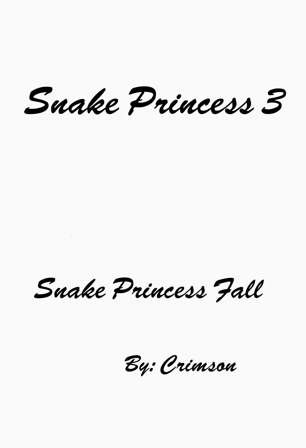 [Crimson Comics]  Snake Princess Exposure (English) 