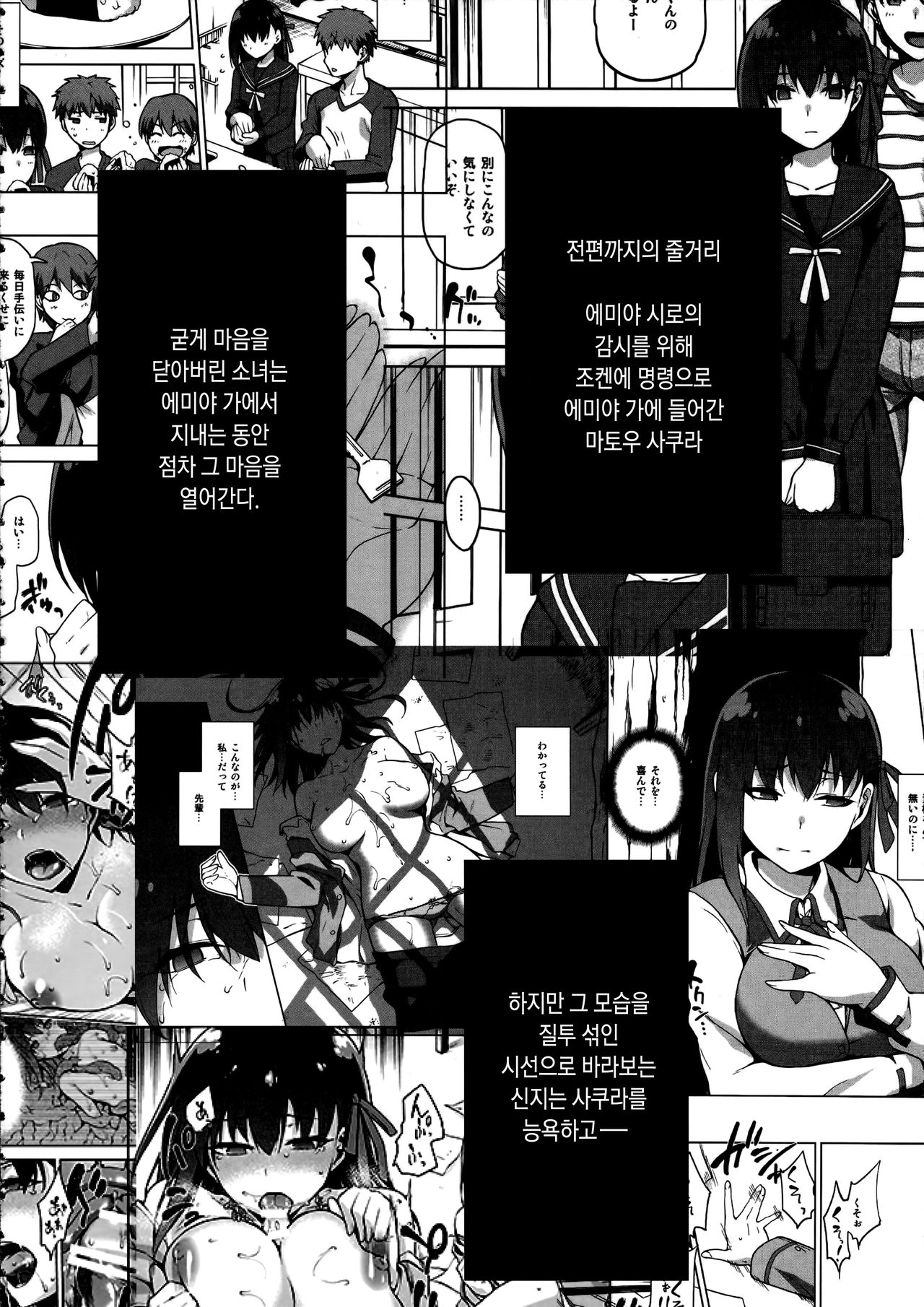 (C93) [Jyouren Kishidan (Kiasa)] Sakura Ori Ni (Fate/stay night) [Korean] (C93) [ジョウ・レン騎士団 (kiasa)] 桜檻 弐 (Fate/stay night) [韓国翻訳]
