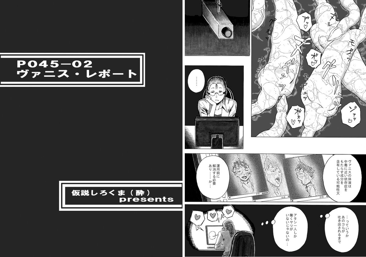 [Kasetsu Shirokuma (Yoi)] P045-02 Vanis Report [仮設しろくま (酔)] P045-02 ヴァニス・レポート
