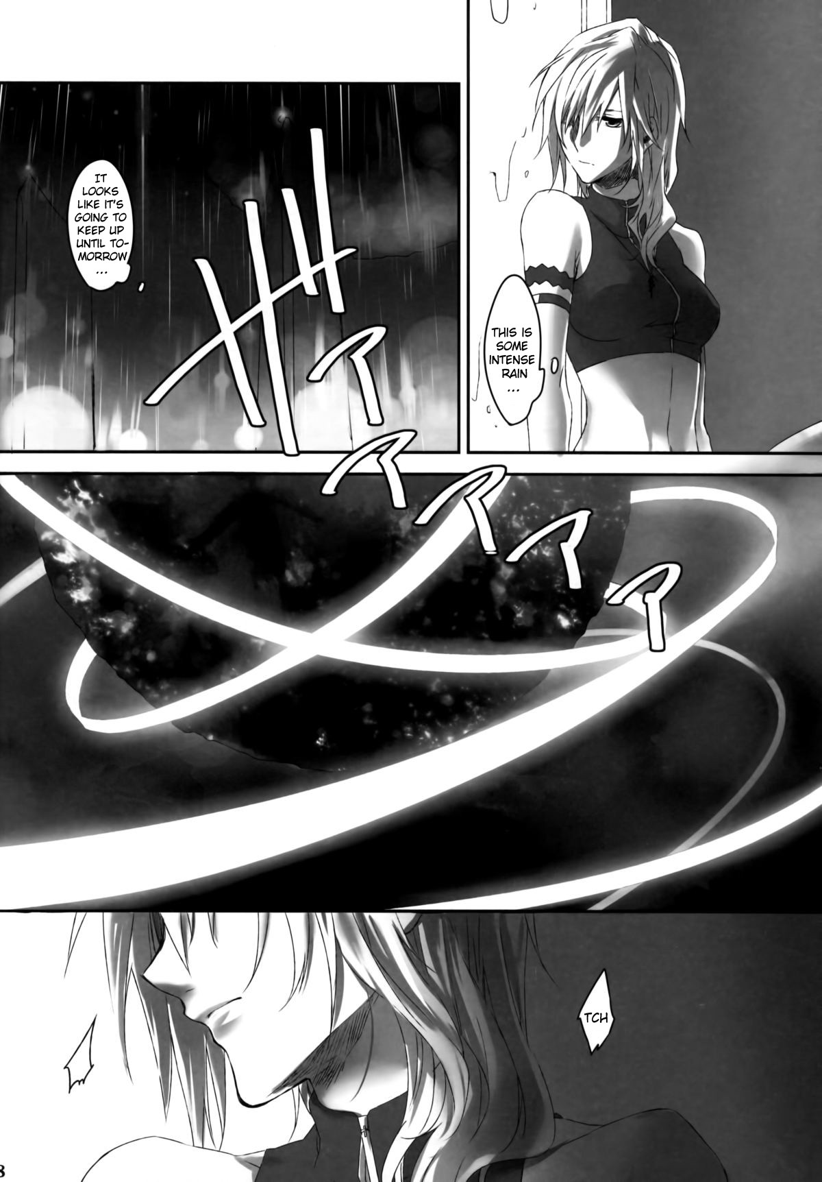 (C83) [CassiS (RIOKO)] Amayo no Hoshi | A Star on a Rainy Night (Final Fantasy XIII-2) [English] {Crystalium} (C83) [CassiS (りおこ)] 雨夜の星 (ファイナルファンタジー XIII-2) [英訳]