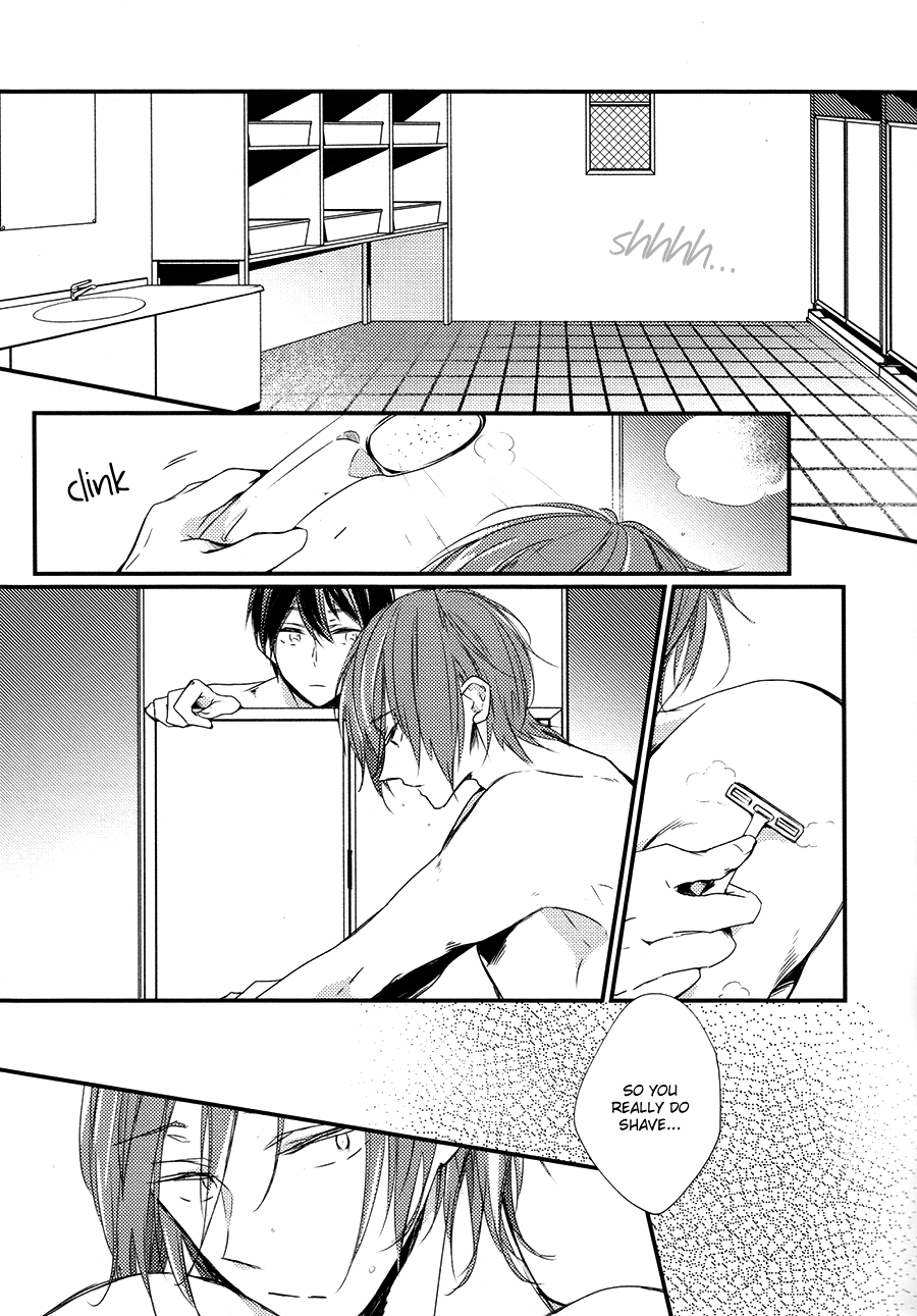 [2bit (Rosso)] Himitsu no Shower Room | Secret Shower Room (Free!) [English] [September Scanlation] [2bit (ろそ)] ひみつのシャワールーム (Free!) [英訳]