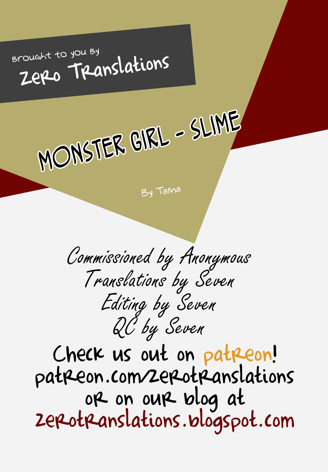 [TAMA] MONMUSU -Slime Hen- | Monster Girl - Slime (COMIC Unreal 2018-06 Vol. 73) [English] [Zero Translations] [Digital] [TAMA] MONMUSU -スライム編- (コミックアンリアル 2018年6月号 Vol.73) [英訳] [DL版]