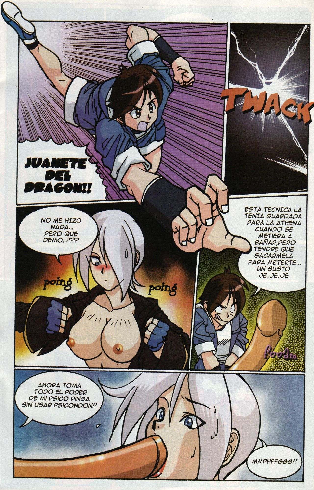 [Parodias 3X] The Queen of Fighters 2001 