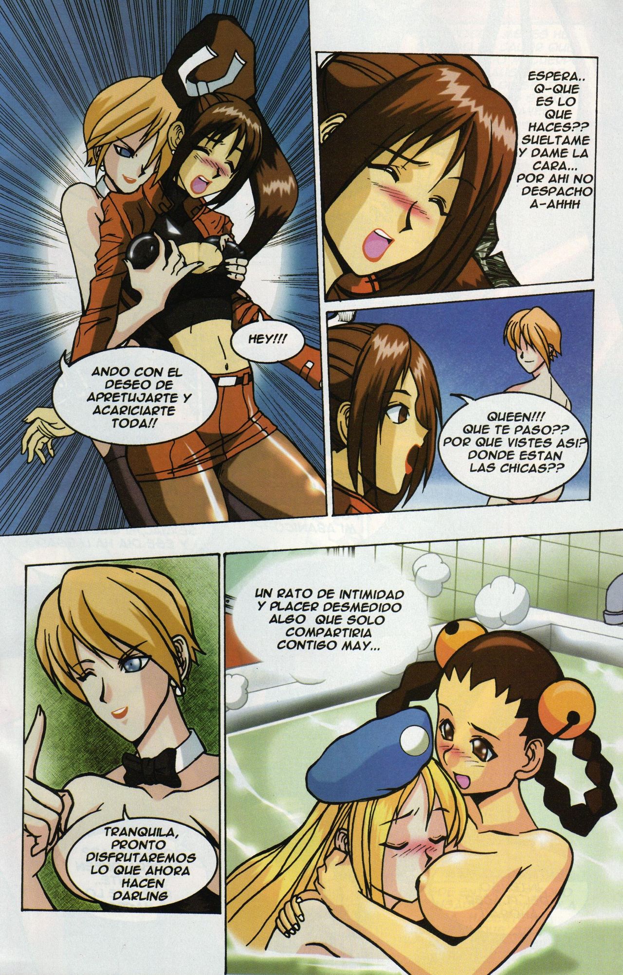 [Parodias 3X] The Queen of Fighters 2001 