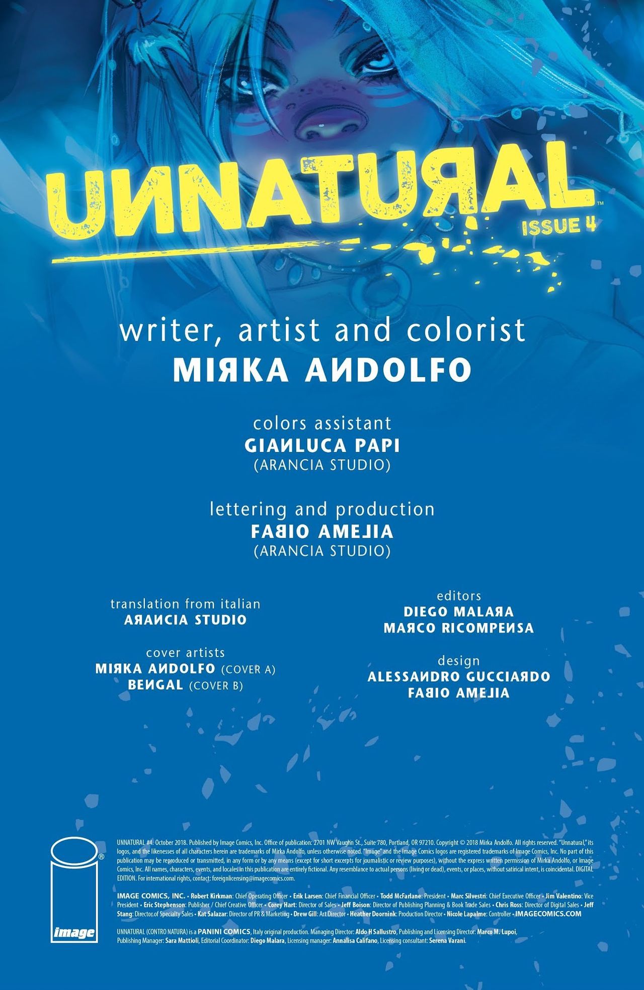 [Mirka Andolfo] Unnatural - Issue 4 [Chinese] [逃亡者x新桥月白日语社汉化] [Mirka Andolfo] Unnatural - Issue 4 [中国翻訳]